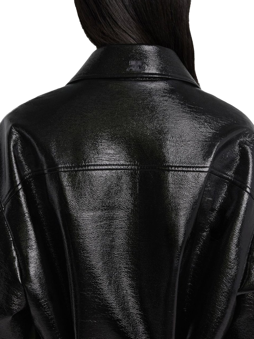 COURREGES Coats Black Zwart