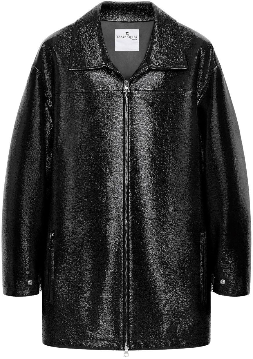 COURREGES Coats Black Zwart