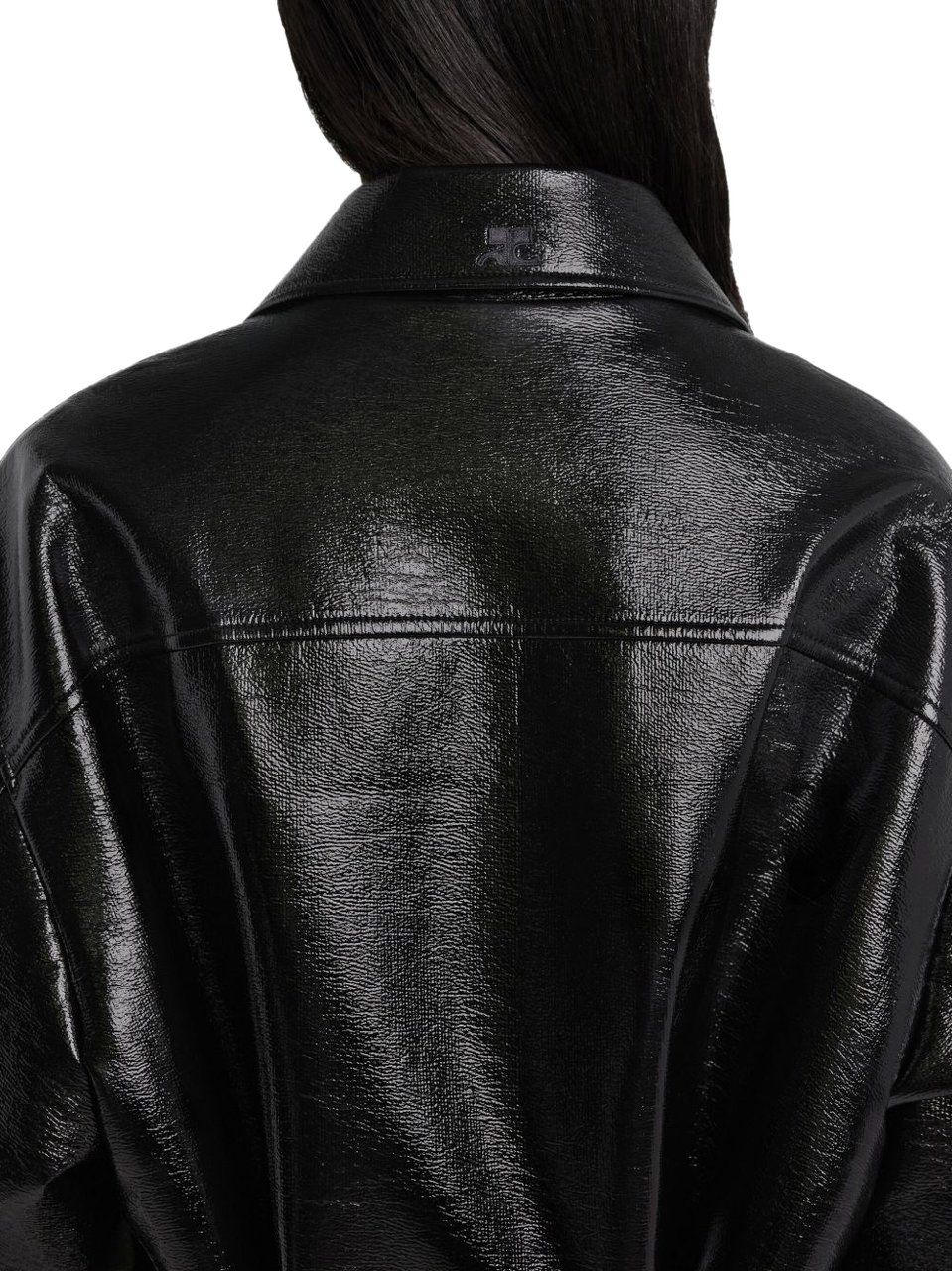 COURREGES Coats Black Zwart