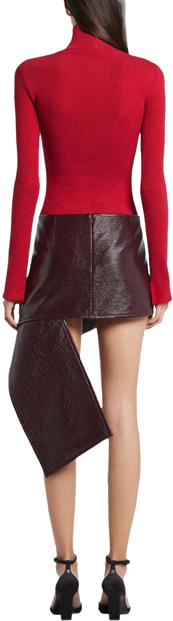 COURREGES Skirts Bordeaux Rood