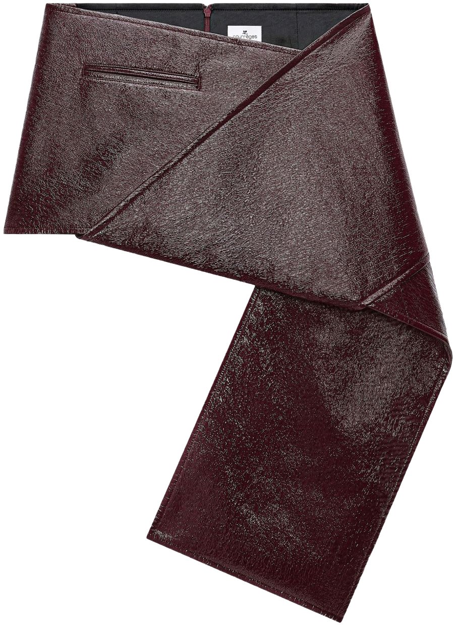 COURREGES Skirts Bordeaux Rood