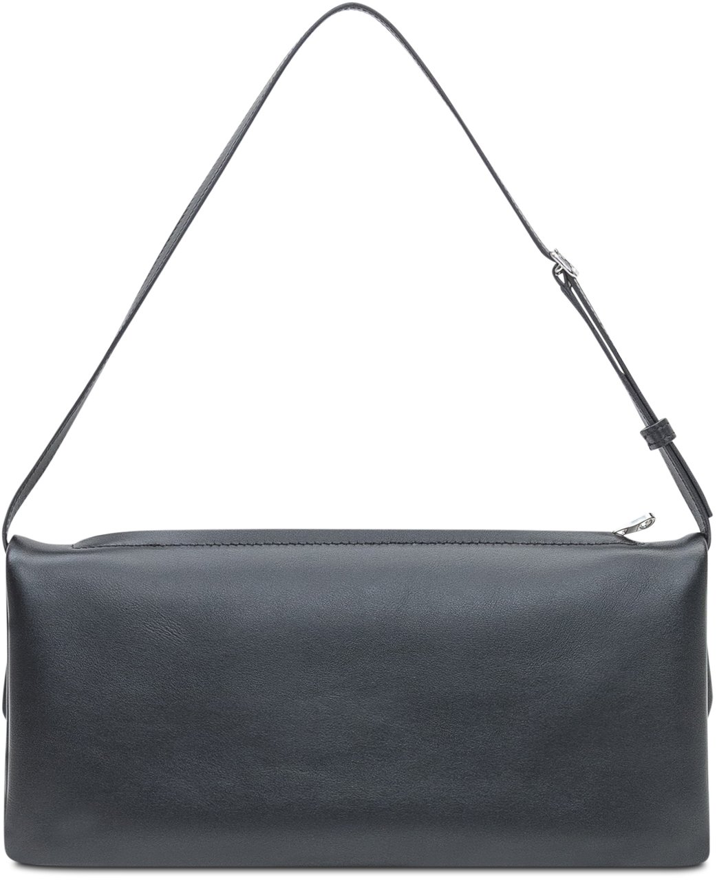 COURREGES Courreges Black leather handbag Zwart