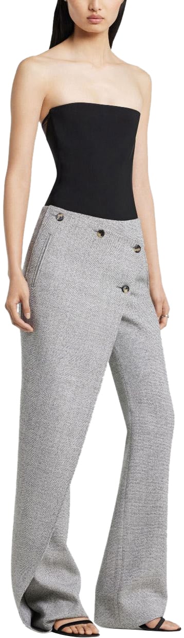 COURREGES Top Black Zwart