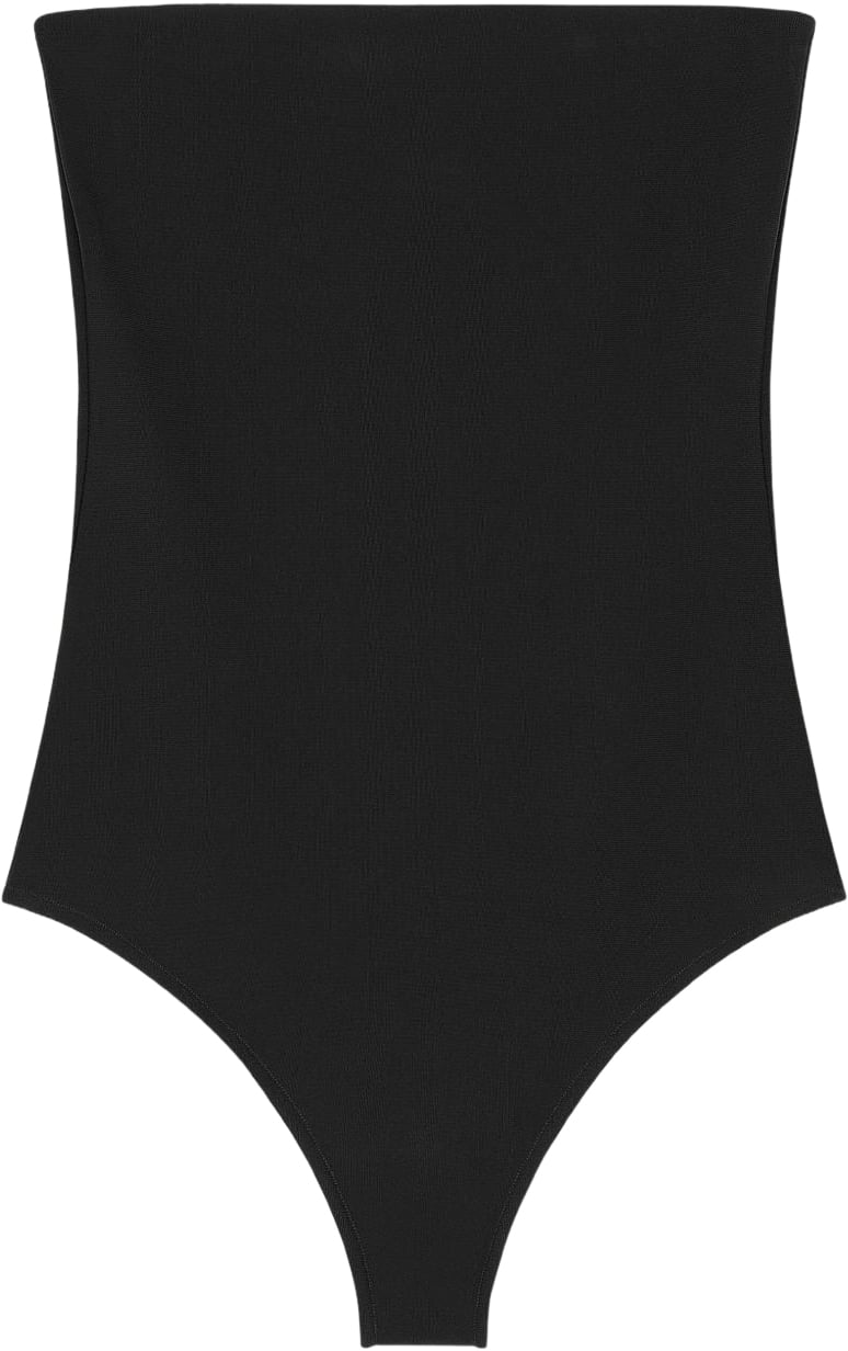 COURREGES Top Black Zwart