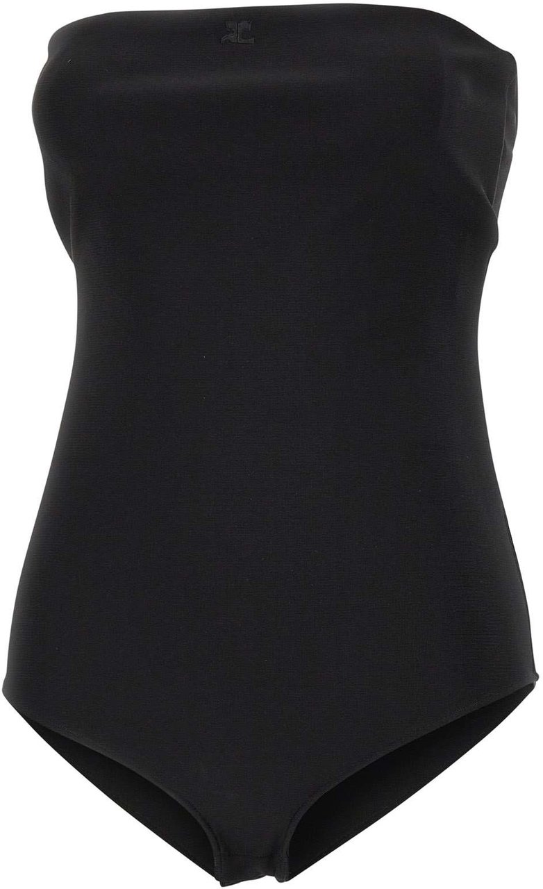 COURREGES Top Black Zwart