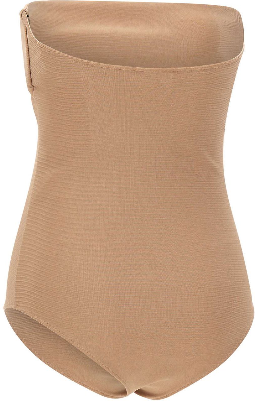COURREGES Top Beige Beige