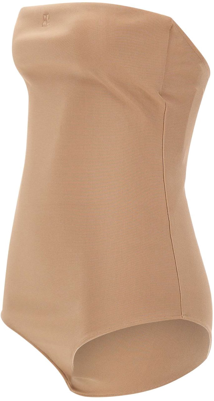 COURREGES Top Beige Beige