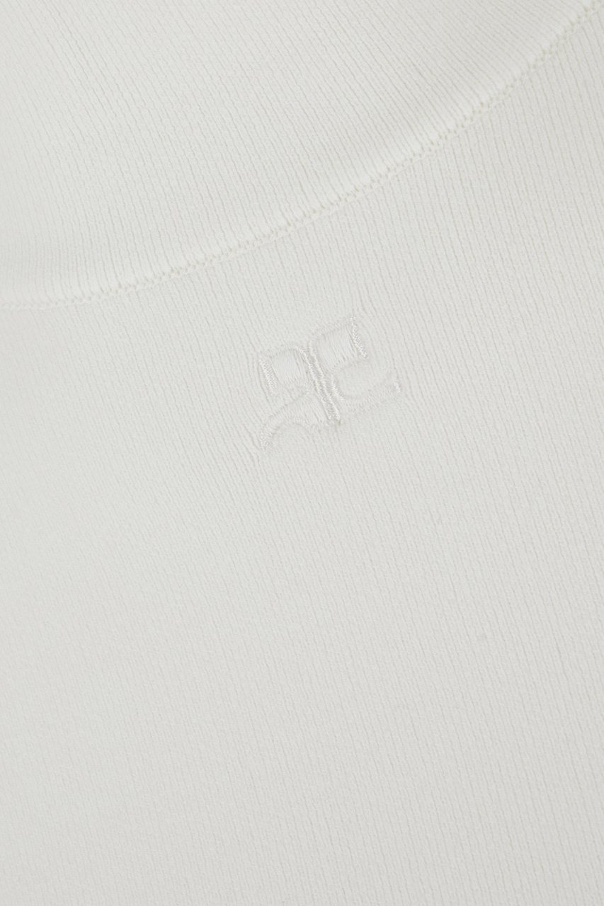 COURREGES Courreges White viscose blend sweater Wit