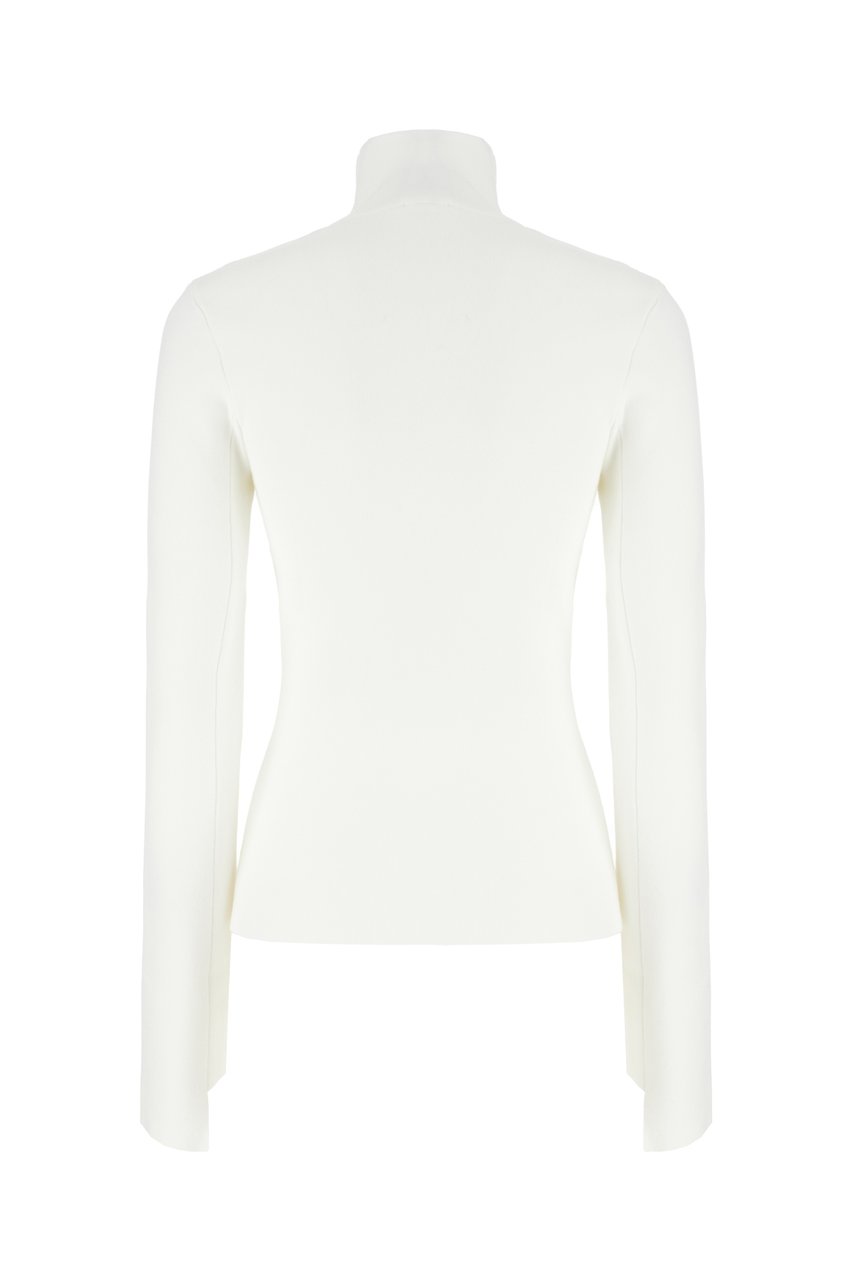 COURREGES Courreges White viscose blend sweater Wit