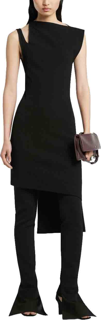 COURREGES Dresses Black Zwart