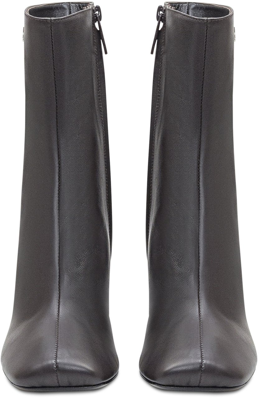 COURREGES Courrèges Stivaletti Square Toe 80 in Nappa Bruin