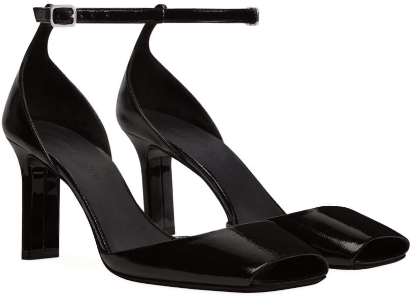 COURREGES With Heel Black Zwart