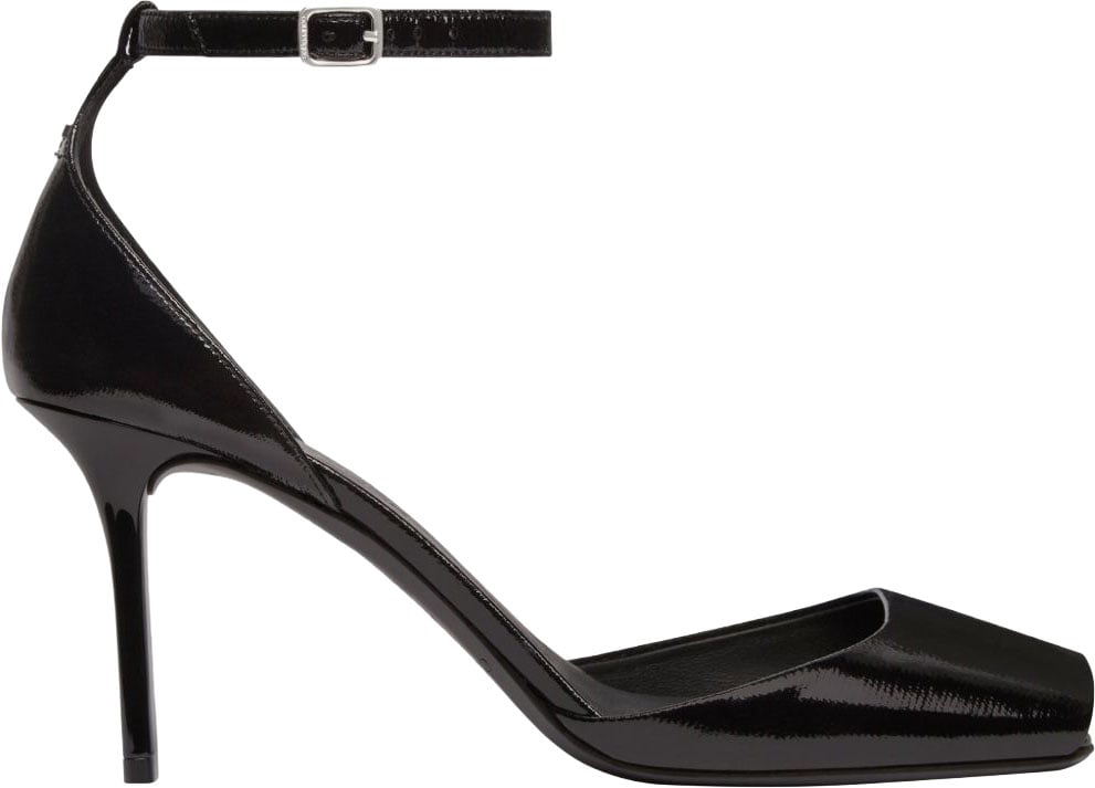 COURREGES With Heel Black Zwart