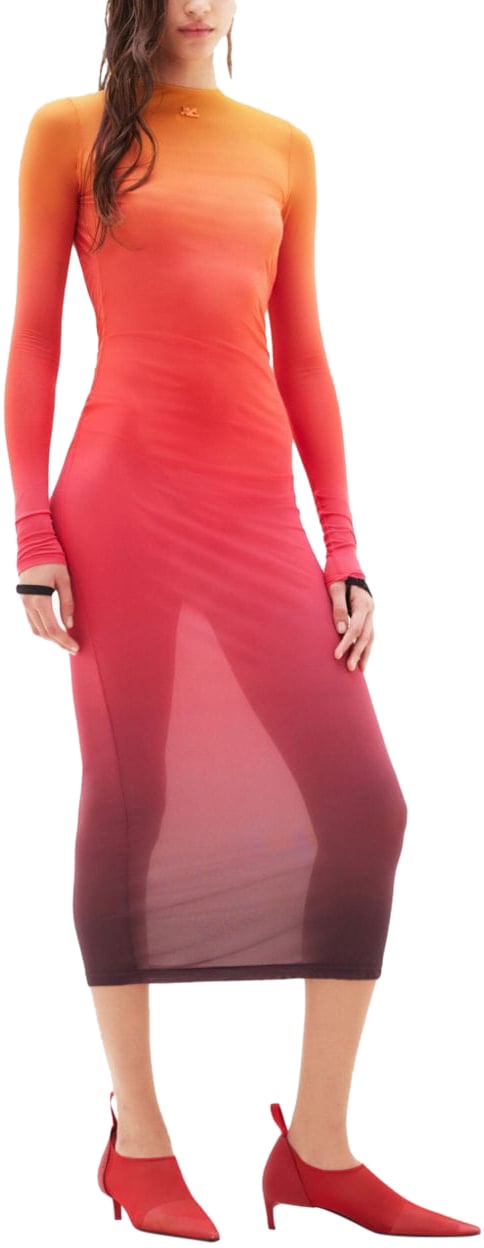 COURREGES Dresses Gradient Sunset Divers