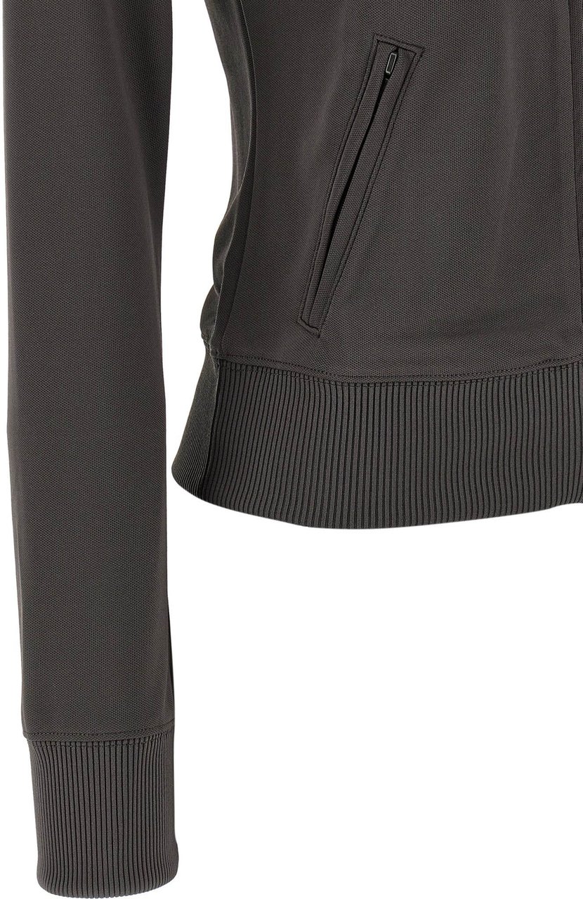 COURREGES Courrèges Gray Polyester Sweatshirt Grijs