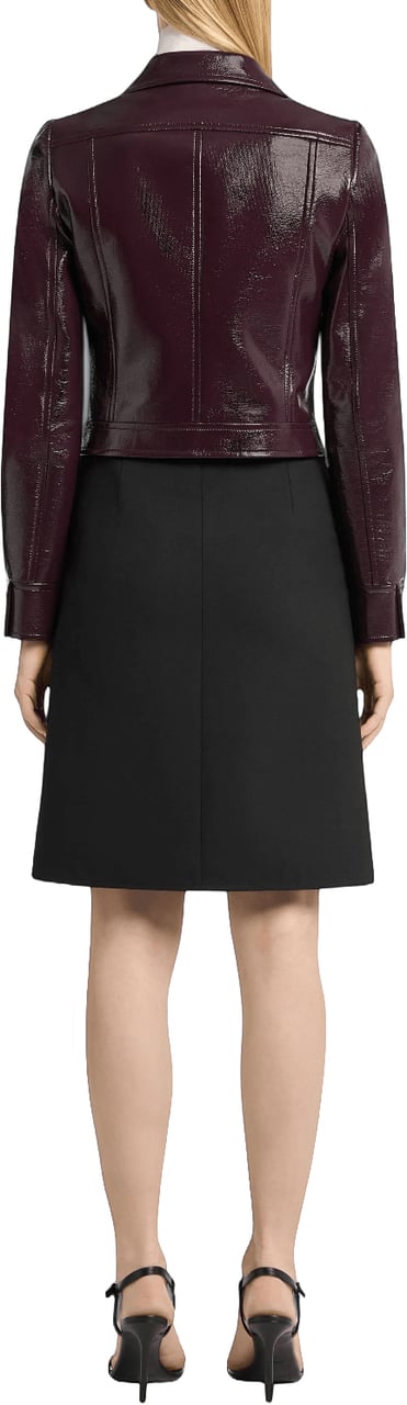 COURREGES VINYL REEDITION JACKET Maroon