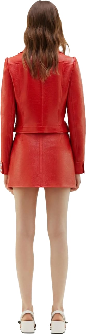 COURREGES Coats Rosso Rood