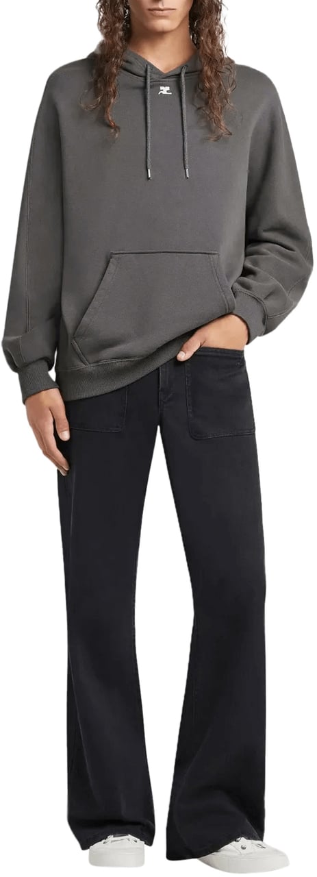 COURREGES HOODIE CARBON Donkergrijs