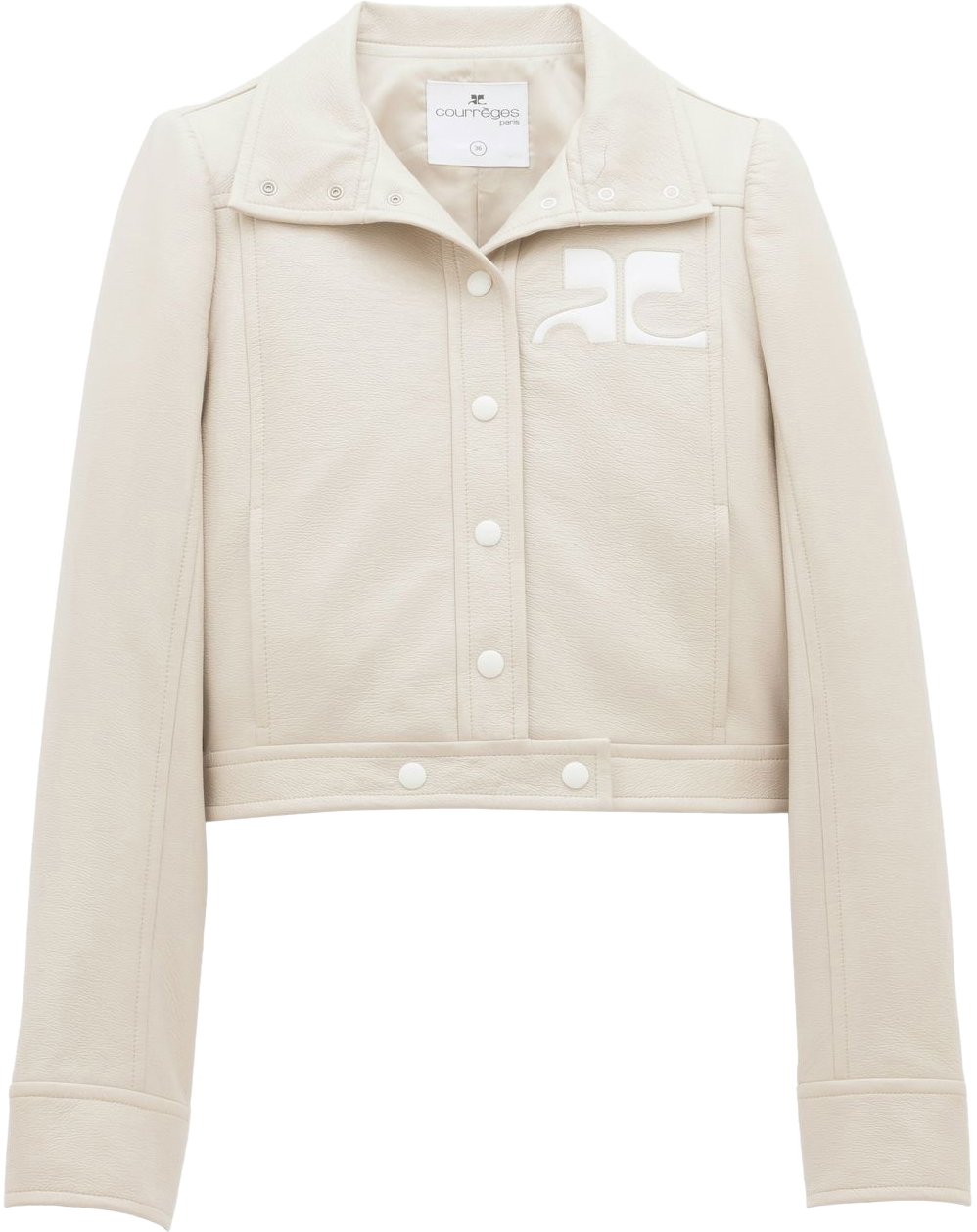 COURREGES Jackets Mastic Grey Grijs