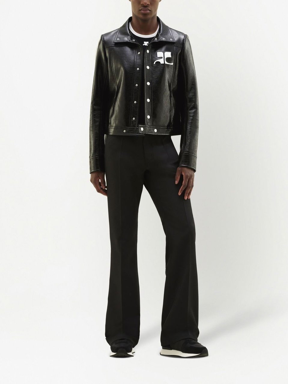 COURREGES Jackets Black Zwart