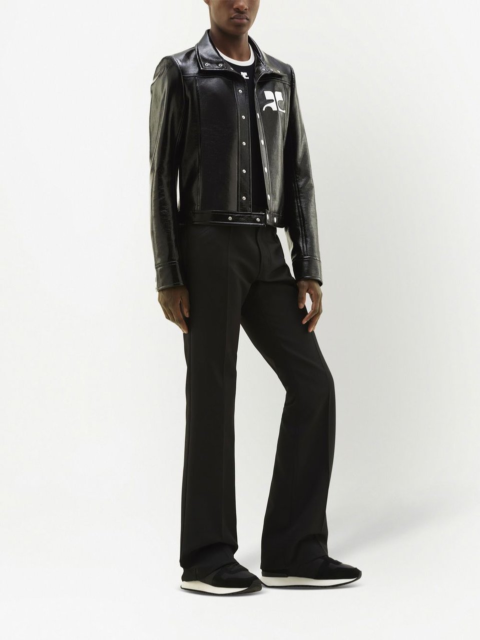 COURREGES Jackets Black Zwart