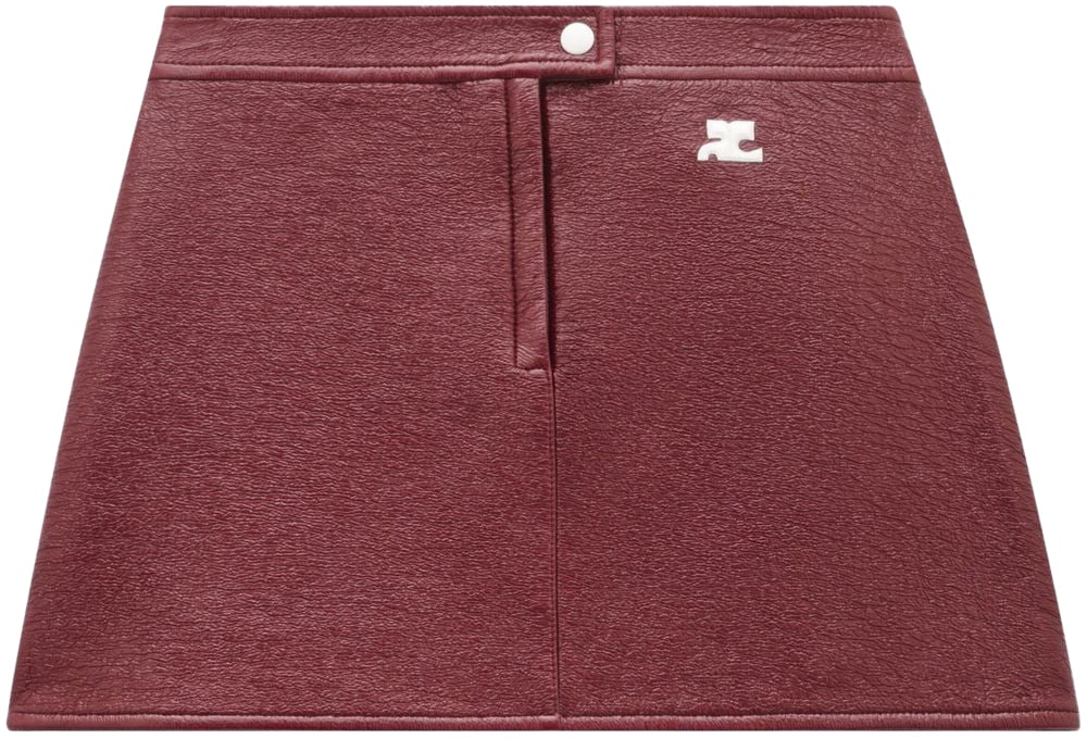 COURREGES Skirts Red Rood
