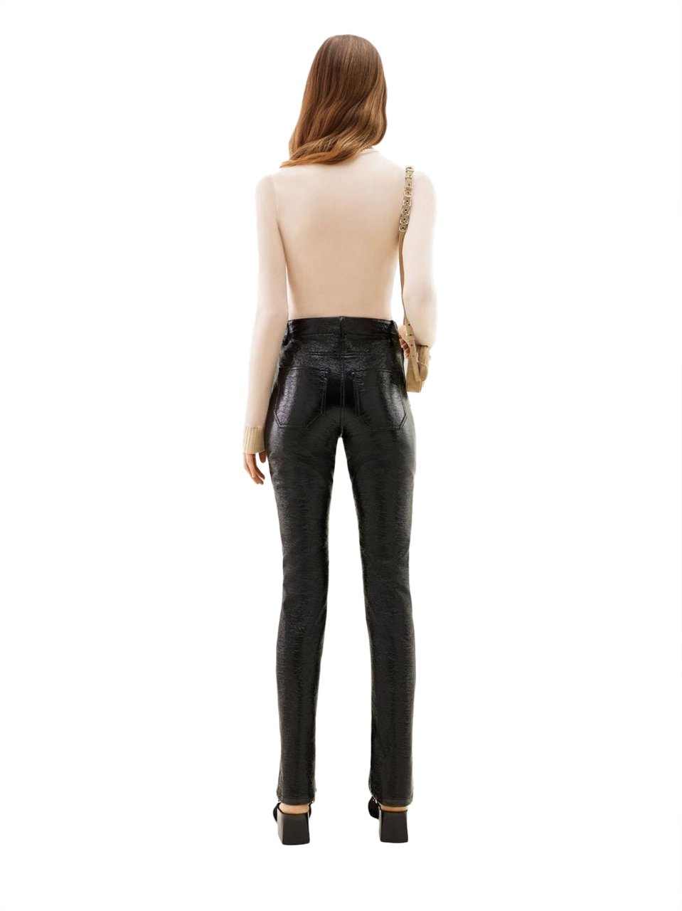 COURREGES Trousers Black Zwart