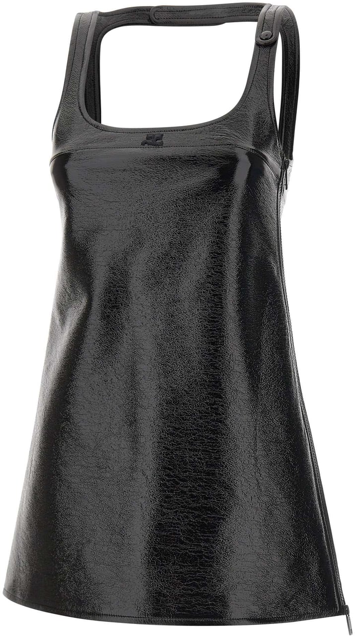 COURREGES Dresses Black Zwart