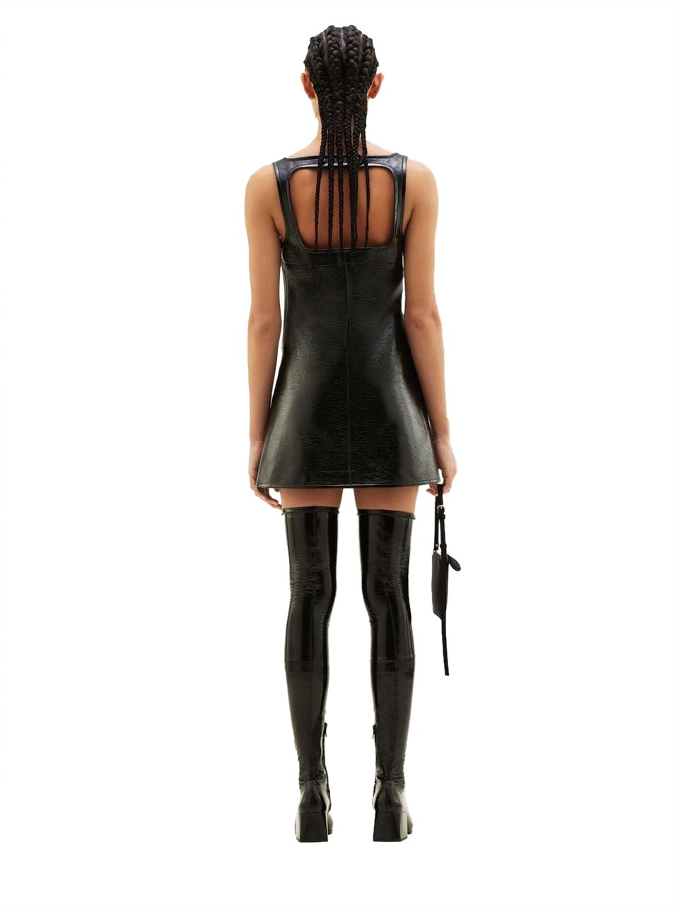 COURREGES Dresses Black Zwart