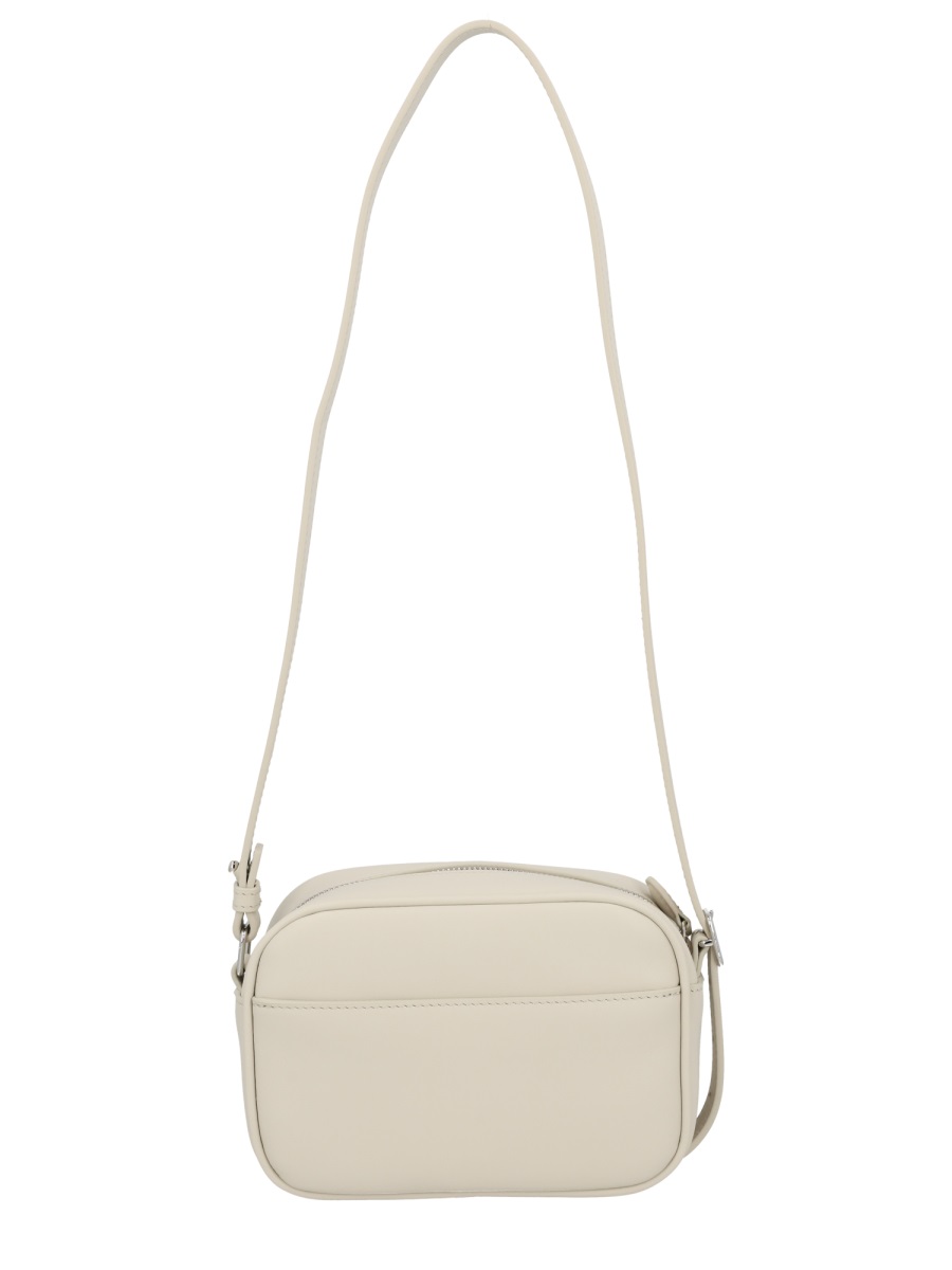 COURREGES Neutrals Reedition Naplack Calfskin Bag Grijs