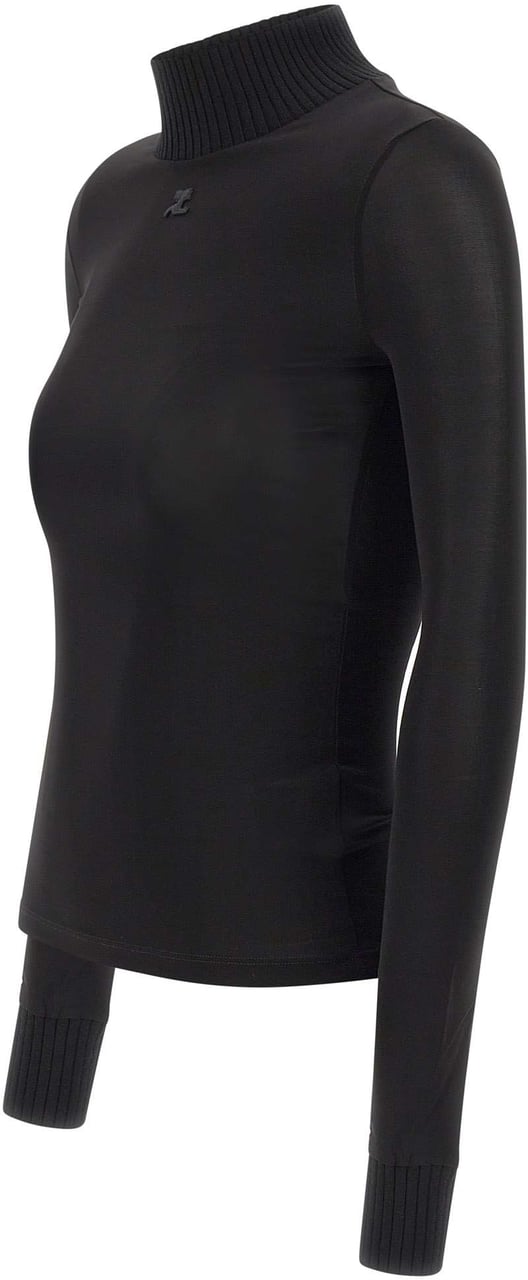 COURREGES Sweaters Black Zwart