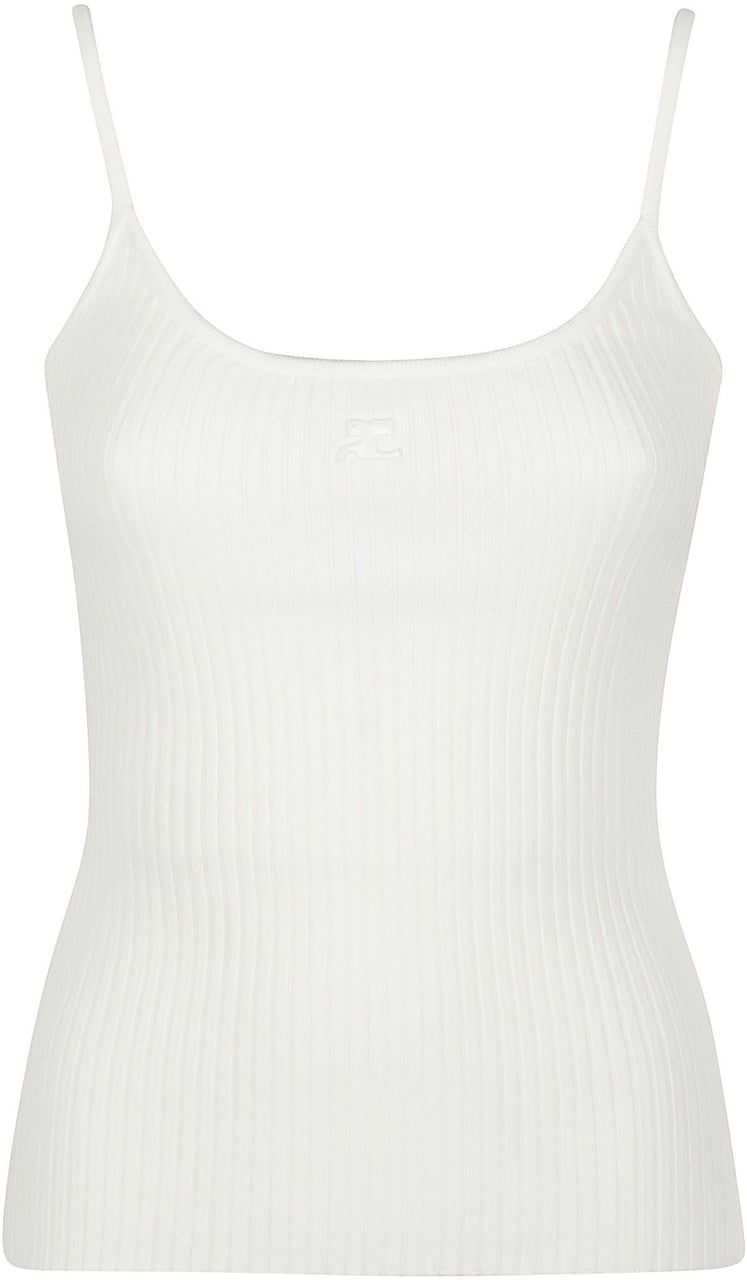 COURREGES Reedition Tank Top White Wit