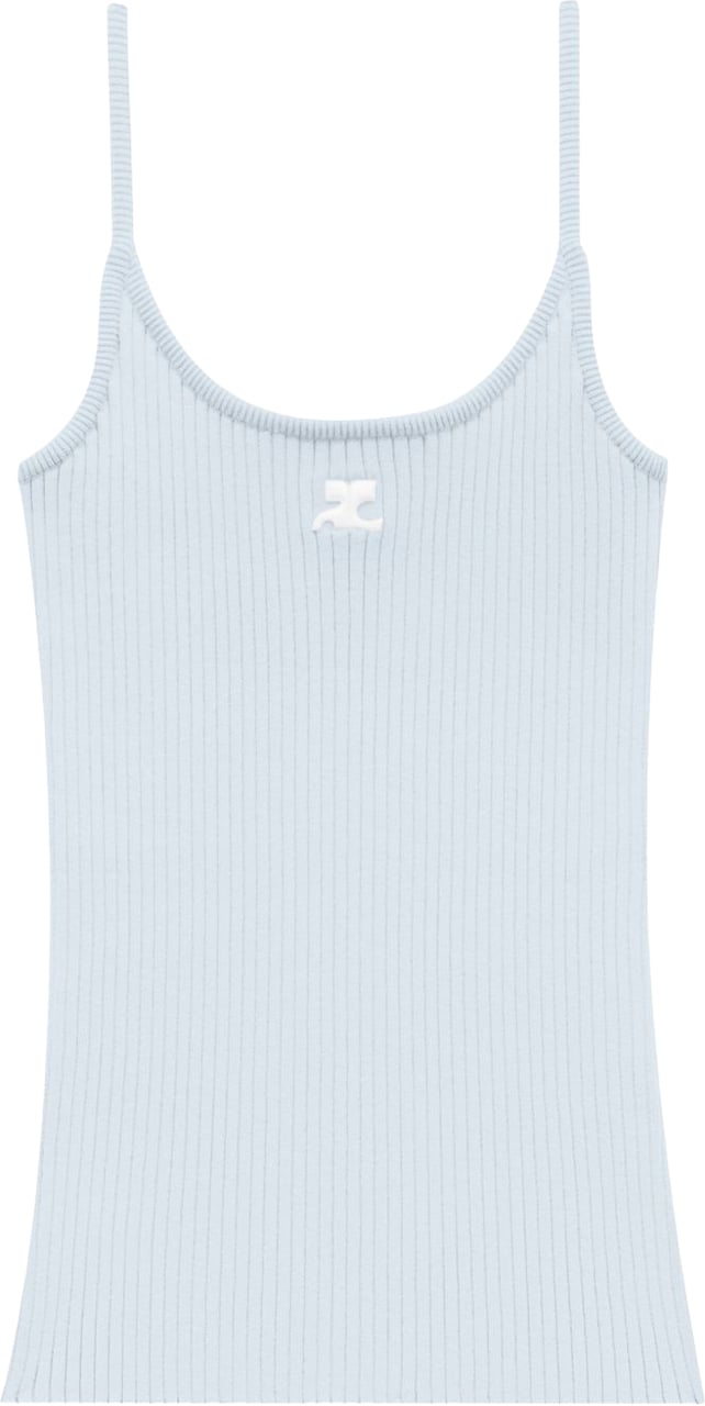 COURREGES Top Sky Lichtblauw