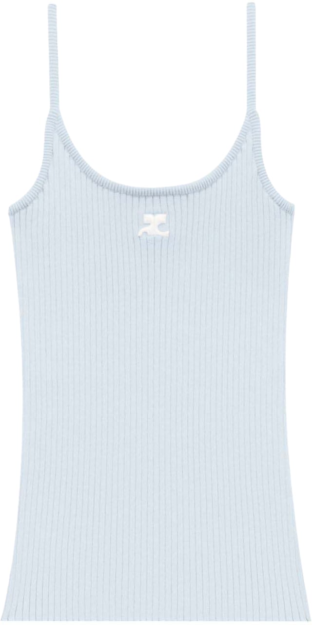 COURREGES Top Blue Blauw