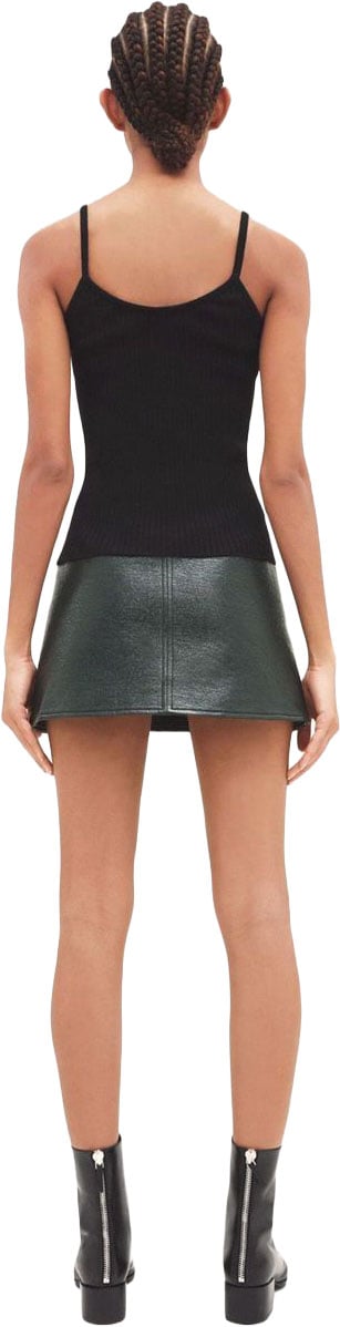 COURREGES Top Black Zwart