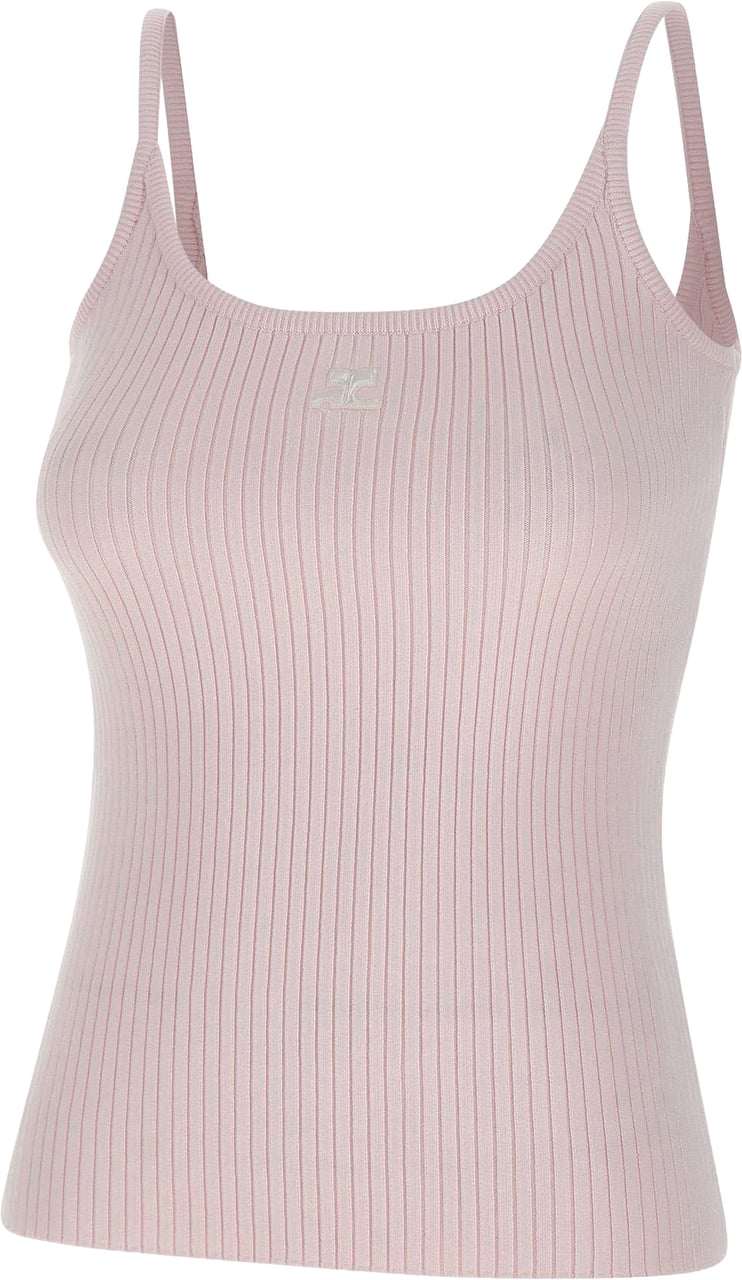 COURREGES Top Pink Roze