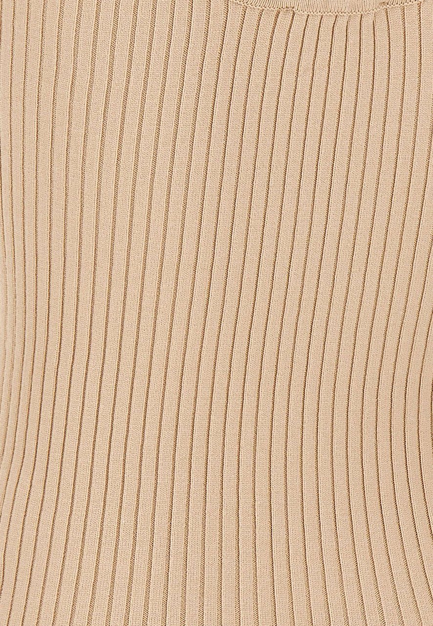 COURREGES Top Beige Beige