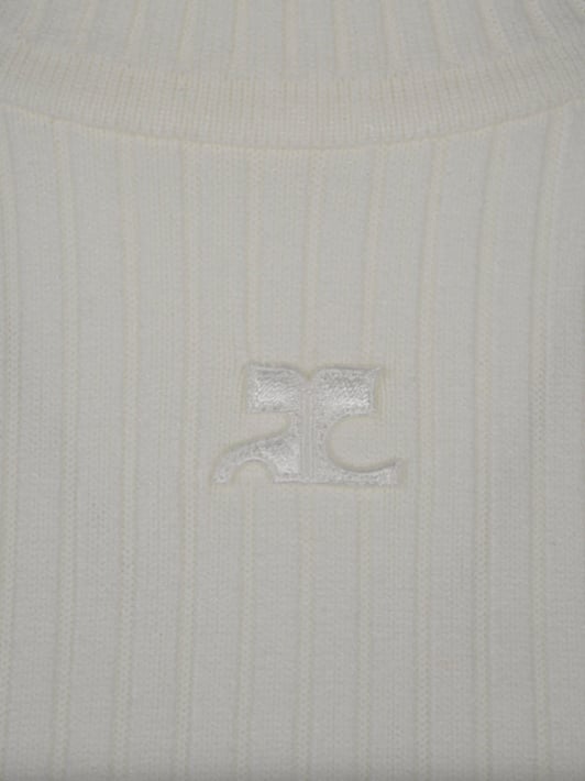 COURREGES Sweaters White Wit