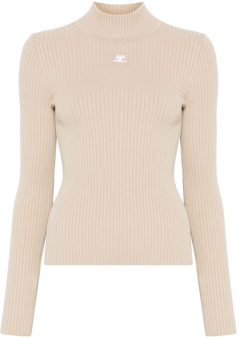 COURREGES Sweaters Beige Beige
