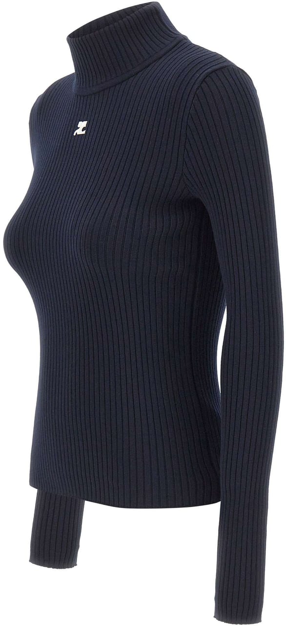 COURREGES Sweaters Blue Navy