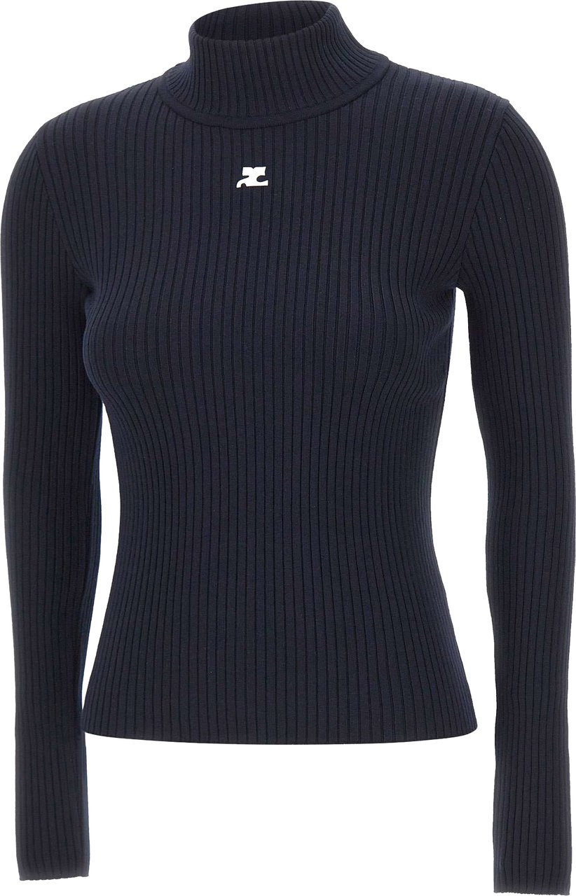 COURREGES Sweaters Blue Navy