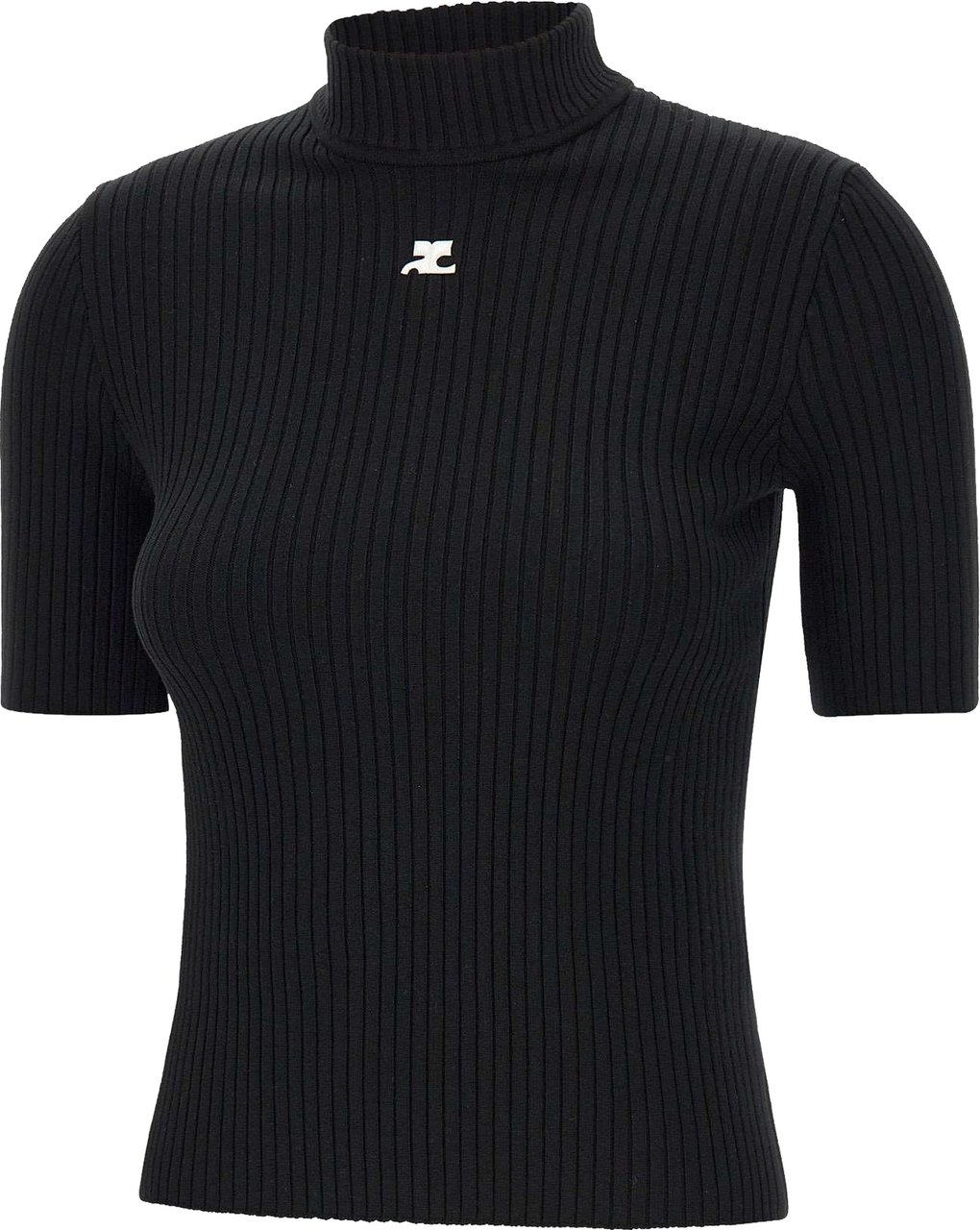 COURREGES Sweaters Black Zwart