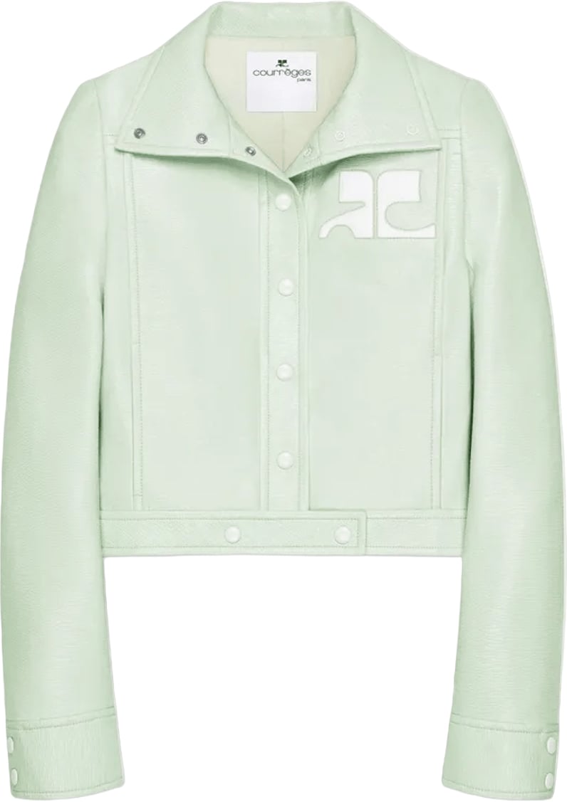 COURREGES Reedition Vinyl Jacket Lime