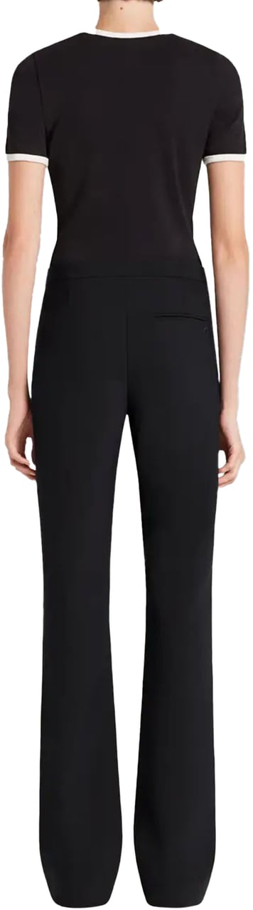 COURREGES T-SHIRT HERITAGE BLACK Zwart