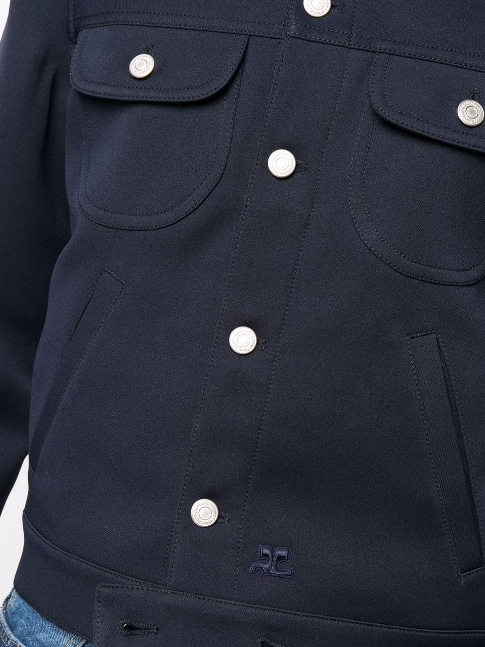 COURREGES Jackets Blue Navy