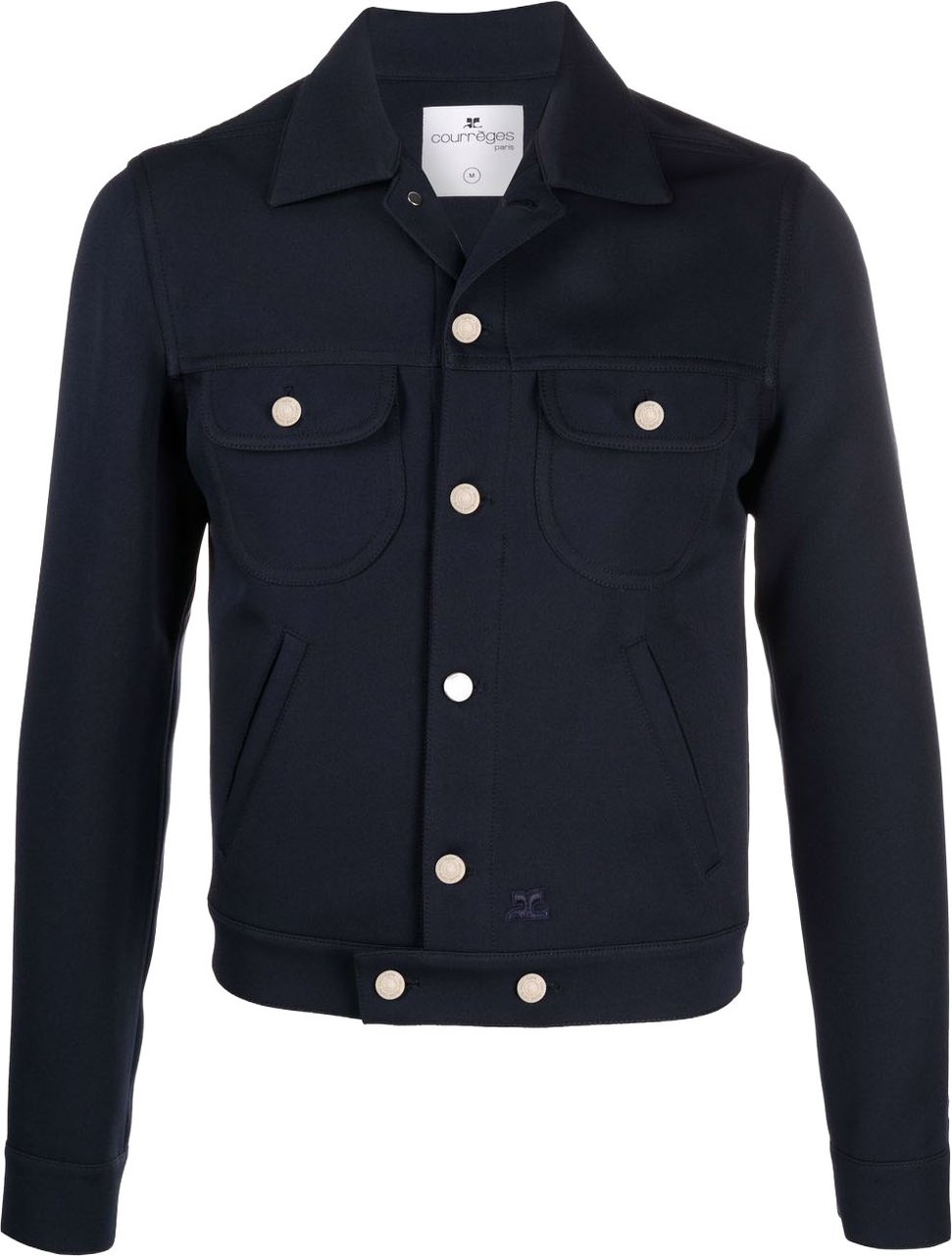 COURREGES Jackets Navy Navy