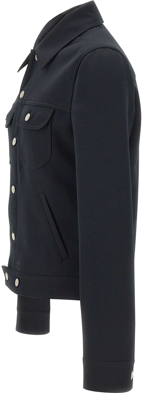 COURREGES Jackets Black Zwart