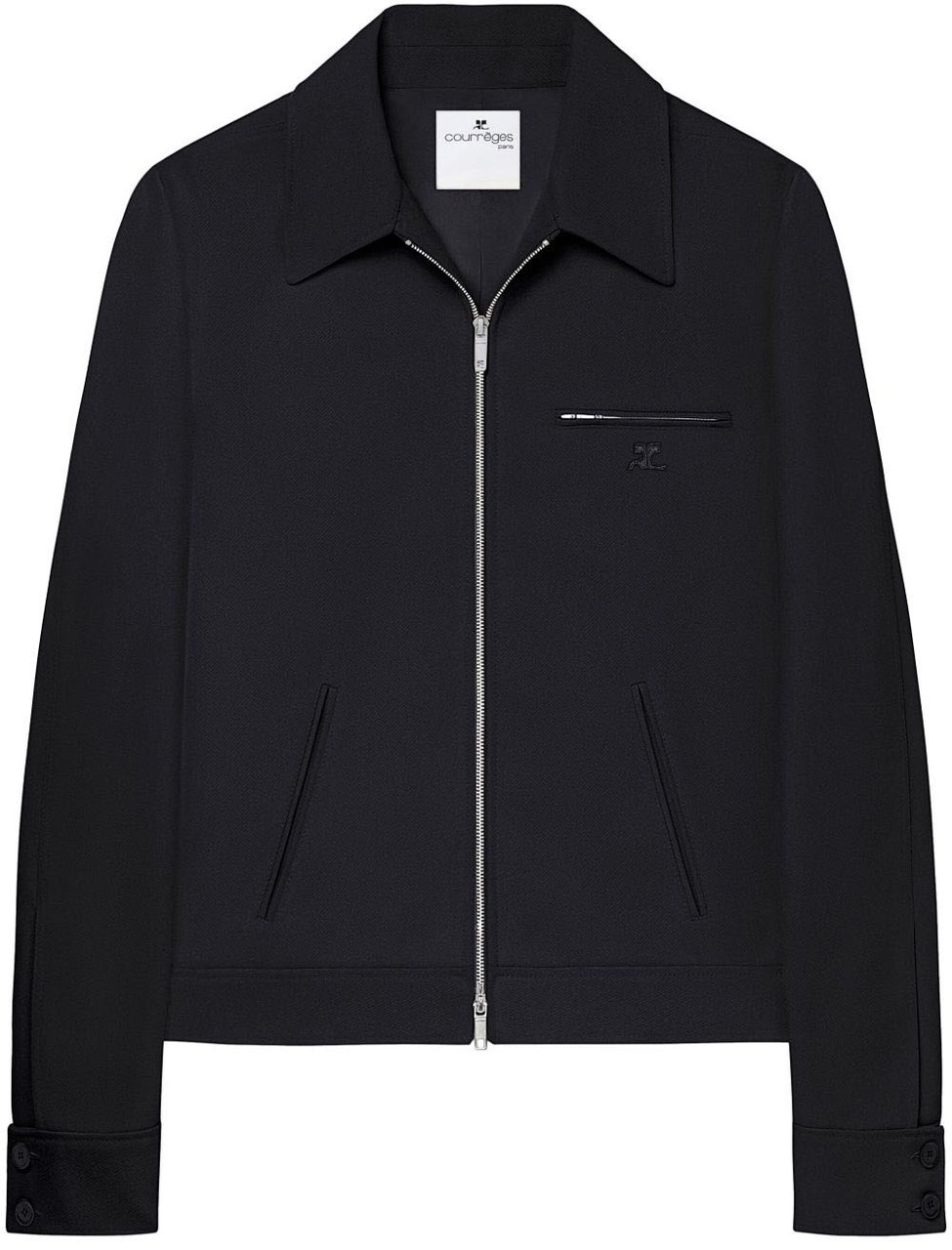 COURREGES Jackets Black Zwart