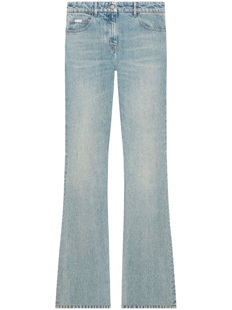 COURREGES Light Blue Denim Jeans Grijs