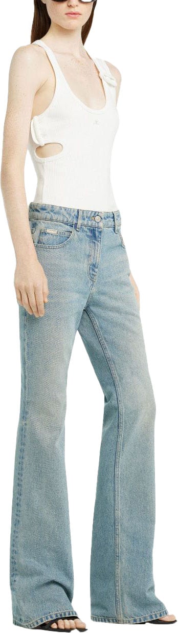 COURREGES Jeans Denim Blauw